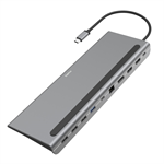Dokovacia stanica Hama USB-C Connect2Office Pro, 10 pripojení
