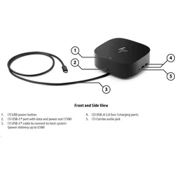 Dokovacia stanica HP USB-C G5 Essential Dock (72C71AA)