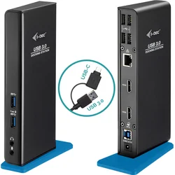 Dokovacia stanica i-tec USB 3.0/USB-C s duálnym HDMI