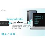 Dokovacia stanica i-tec USB 3.0 / USB-C / Thunderbolt s dvoma displejmi, PD 100 W