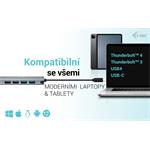 Dokovacia stanica i-tec USB-C Metal Nano 2x HDMI, PD 100W + nabíjačka 100W (balík)