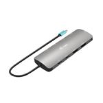Dokovacia stanica i-tec USB-C Metal Nano 2x HDMI, PD 100W + nabíjačka 100W (balík)