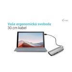 Dokovacia stanica i-tec USB-C Metal Nano 2x HDMI, PD 100W