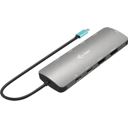 Dokovacia stanica i-tec USB-C Metal Nano 2x HDMI, PD 100W
