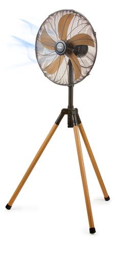DOMO DO8146 Ventilátor stojanový 45 cm, imitace dřeva