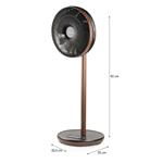 DOMO DO8155 Stojanový ventilátor s 3D osciláciou 33 cm