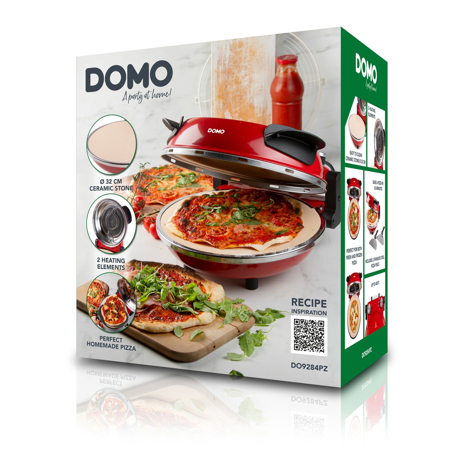 DOMO DO9284PZ Pec na pizzu