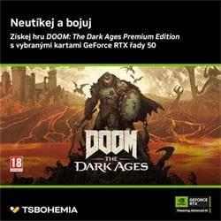 DOOM: The Dark Ages GeForce RTX 50 Series Bundle - nutno uplatnit do 20.6.2025