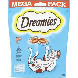Dreamies pochoutka Mega Pack s lososem 180g