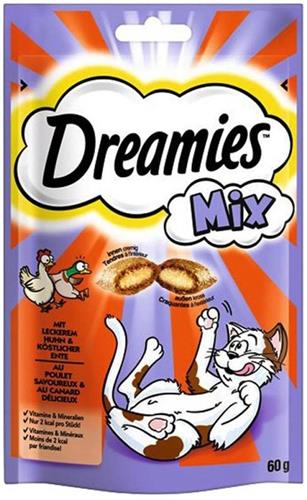 Dreamies pochoutka s kuřecím a kachnou 60g