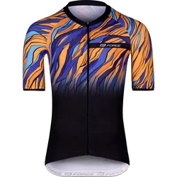 Dres Force LIFE čierno-modro-oranžový veľkosť XL