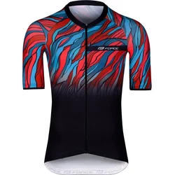 Dres Force LIFE čierno-petrolejovo-červený veľkosť 3XL