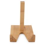 Držák na tablet Compactor Bamboo z bambusového dřeva - 9 x 12 x 13 cm