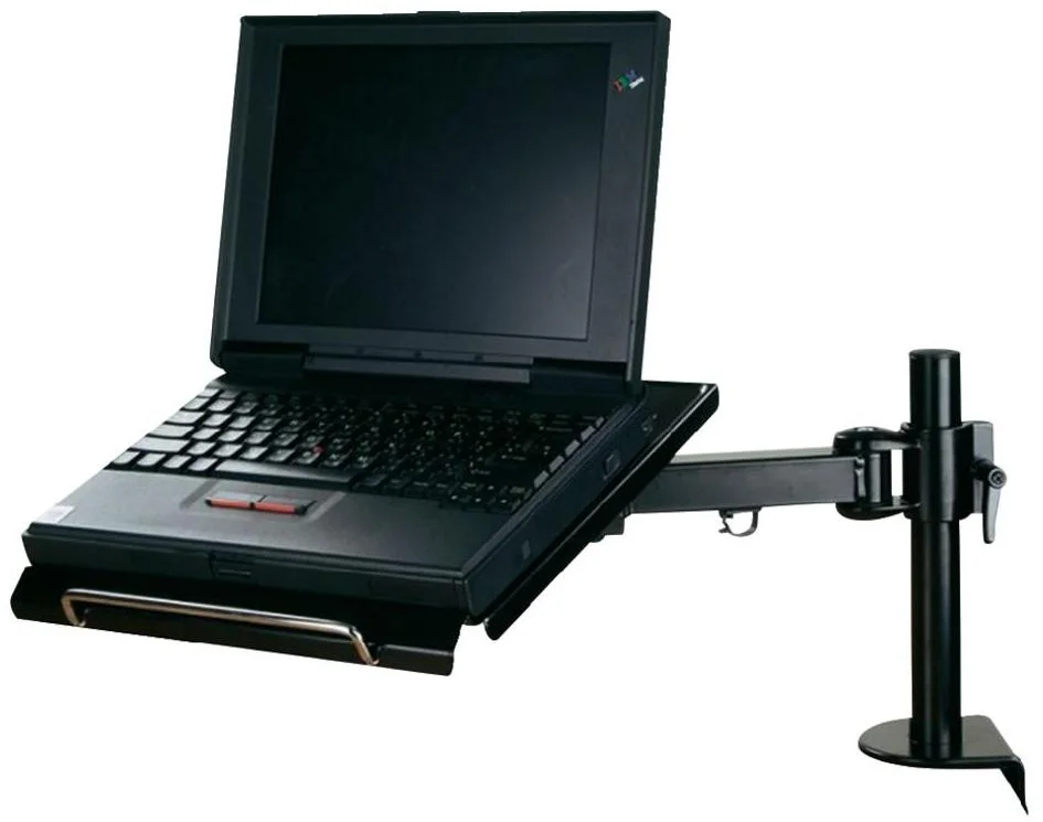 Držiak pre notebook, 25,4 - 56 cm (10" - 22") nosnosť 15 kg, čierny 615947