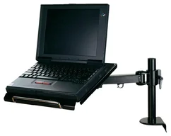 Držiak pre notebook, 25,4 - 56 cm (10" - 22") nosnosť 15 kg, čierny 615947