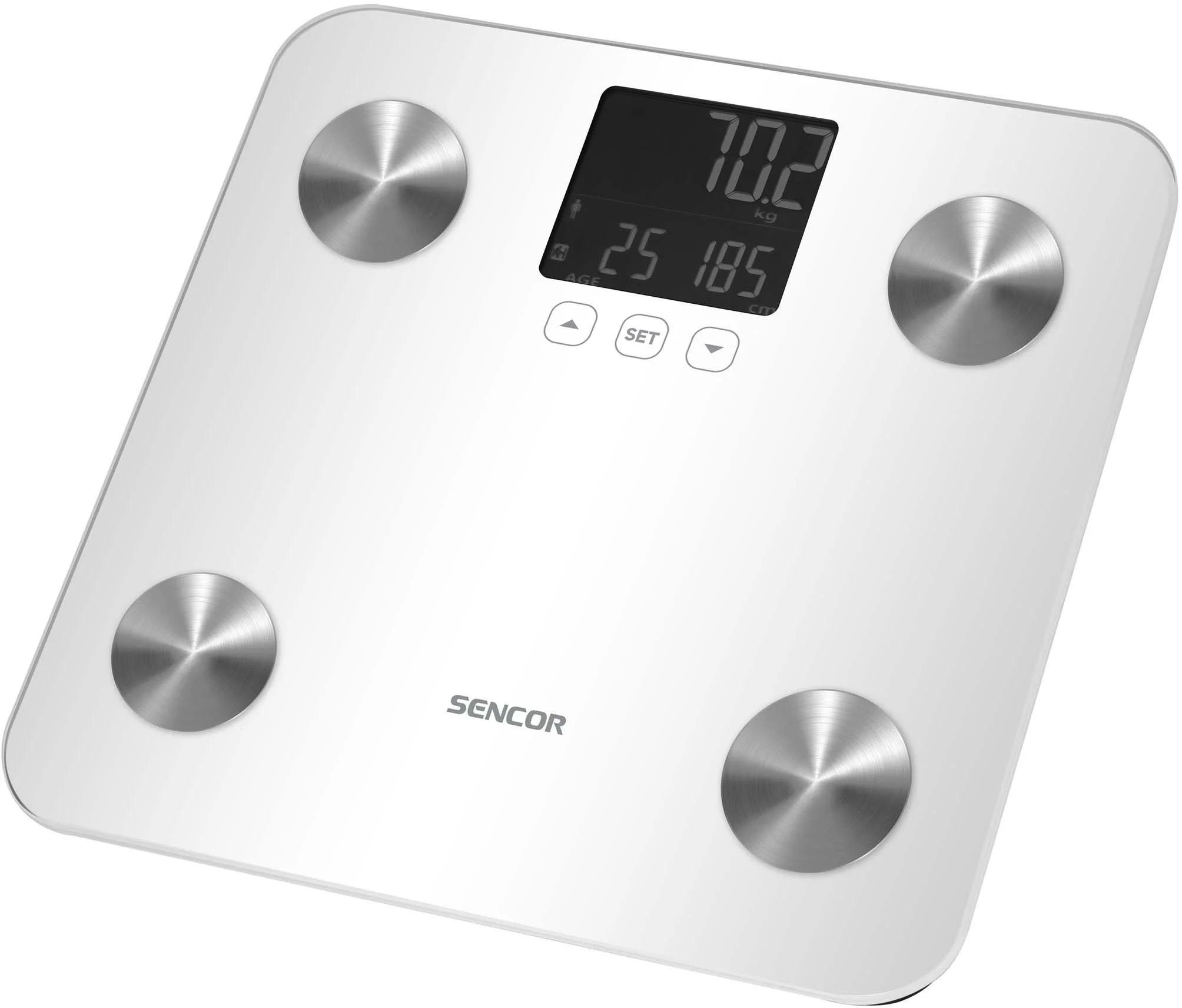 DTM Sencor SBS 6025WH Digitálna osobná váha 180 kg, biela