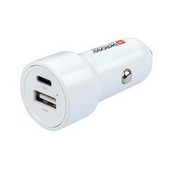 Duálna nabíjačka do auta SKROSS USB A+C, 65 W PD