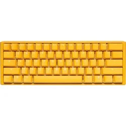 Ducky One 3 Yellow Mini herní klávesnice, RGB LED - MX-Brown (US)