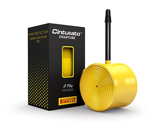 Duše Pirelli Cinturato Reinforced SmarTUBE,  28/35-622, Presta 60mm, Yellow w/ black valve