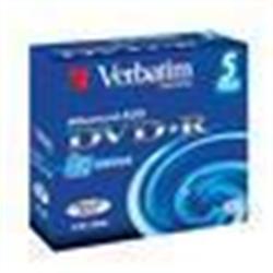DVD+R VERBATIM 4,7GB 8x Disk Jewel (5-pack)