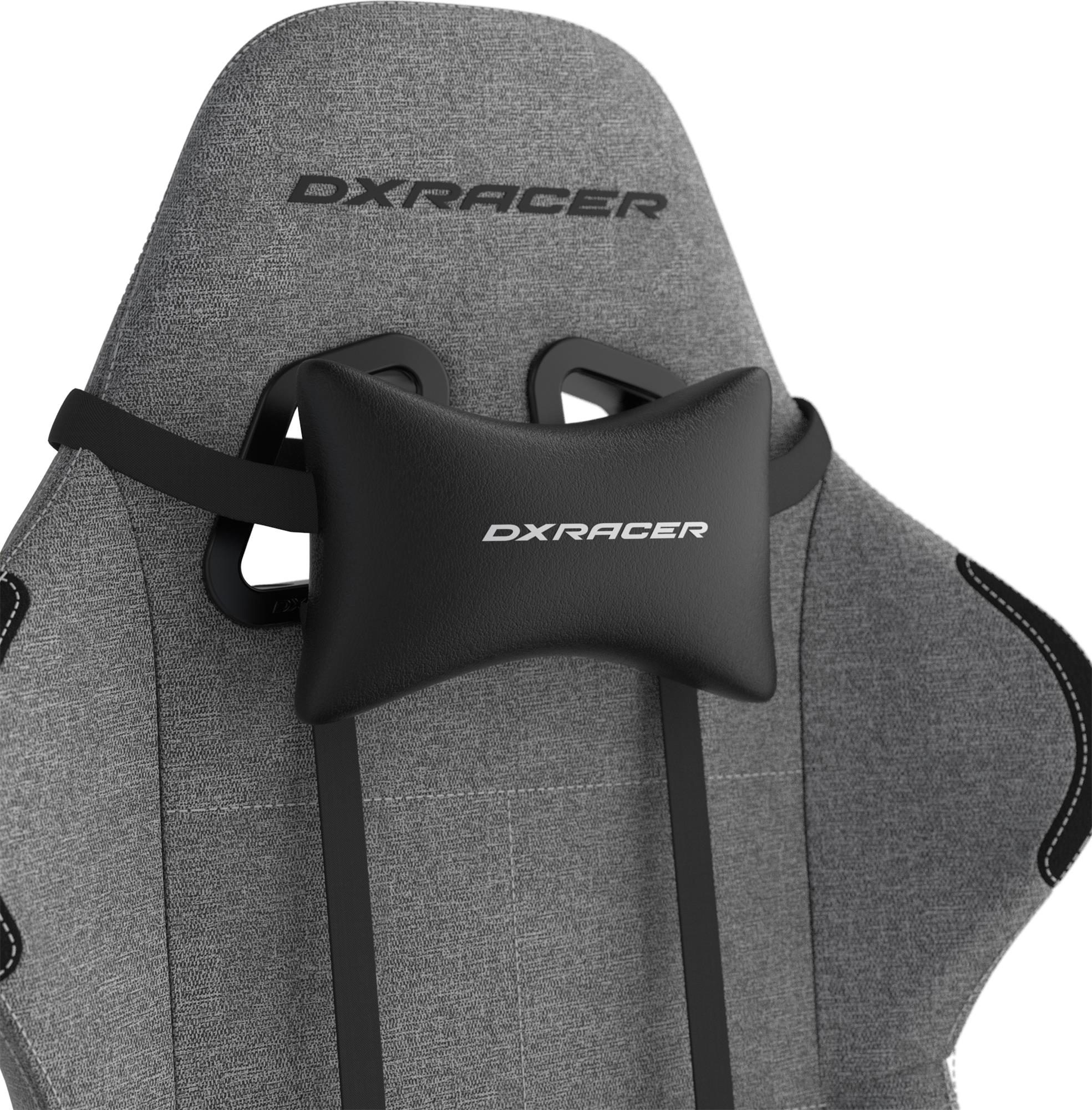 DXRacer Formula, šedo-černá, látková