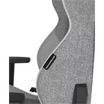 DXRacer GLADIATOR šedá a biela (látka)