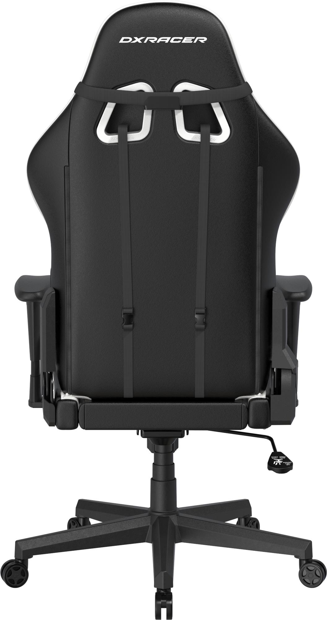 DXRacer Prince, černo-bílá, koženka