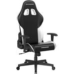 DXRacer Prince, černo-bílá, koženka