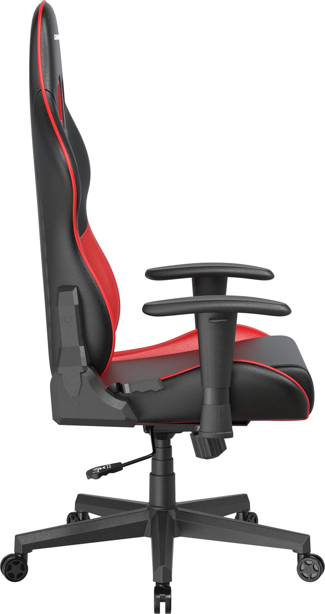 DXRacer Prince, černo-červená, koženka