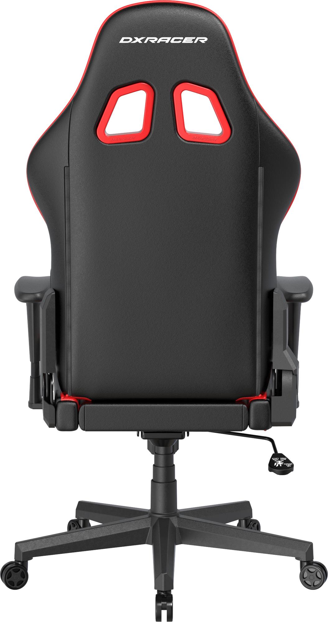 DXRacer Prince, černo-červená, koženka