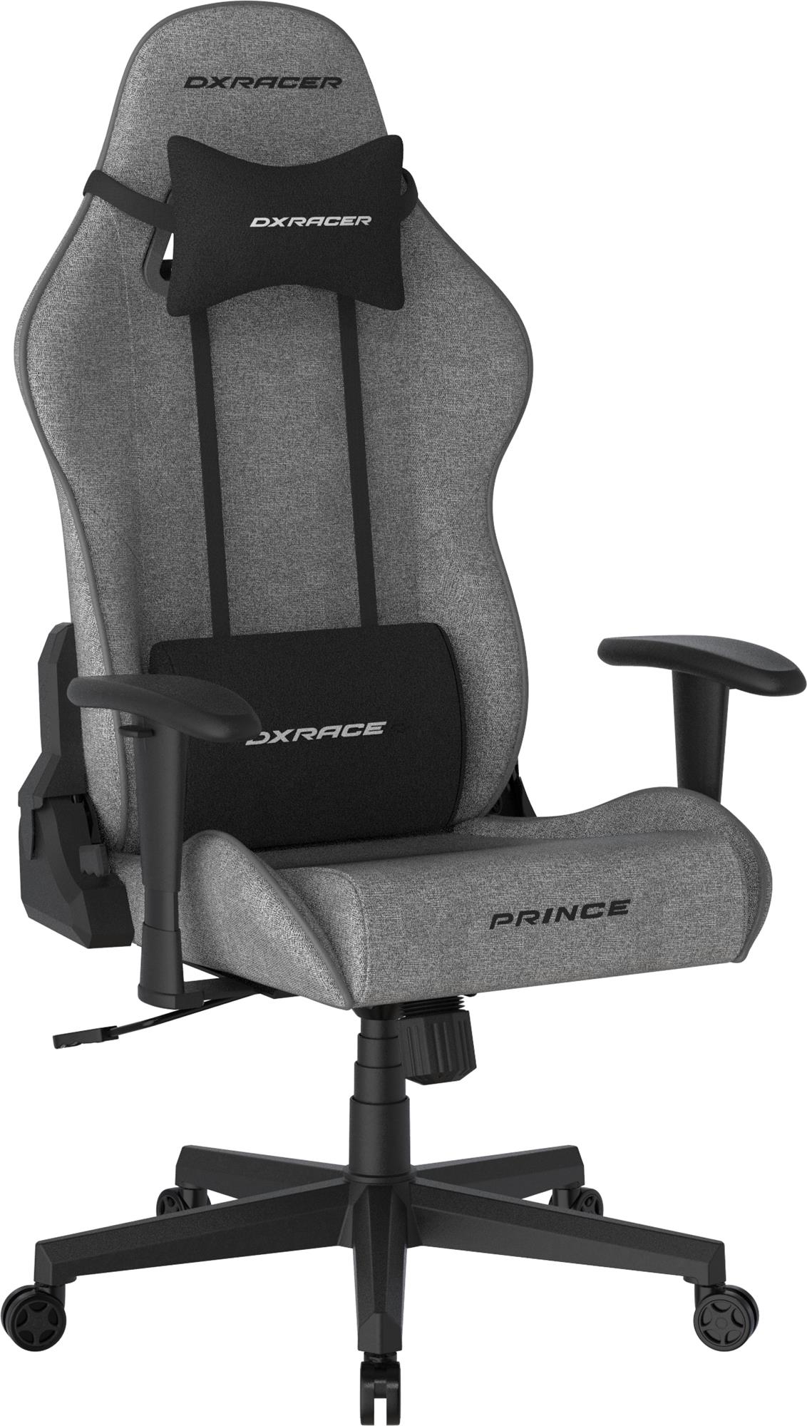 DXRacer Prince, šedá, látková