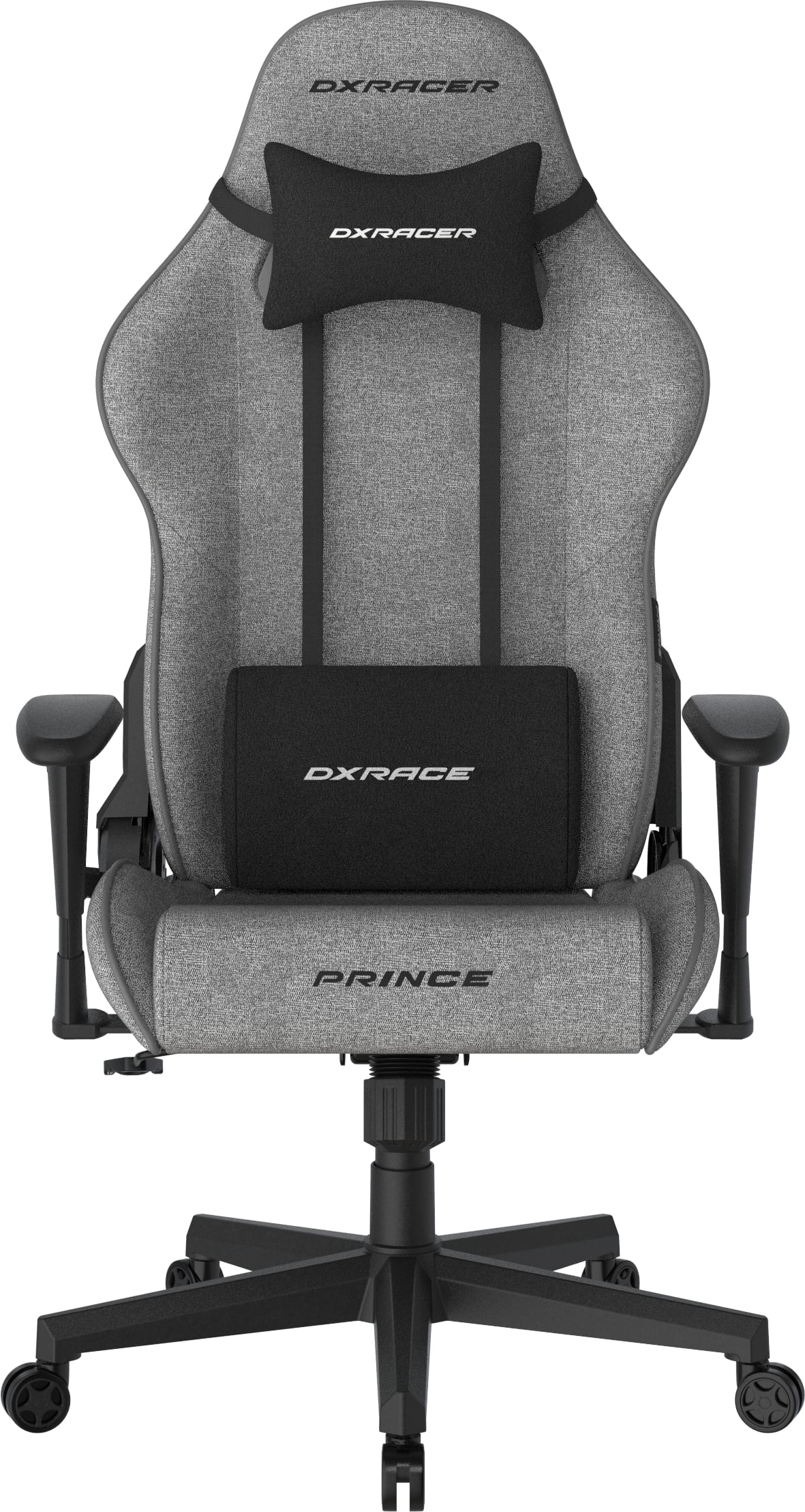 DXRacer Prince, šedá, látková