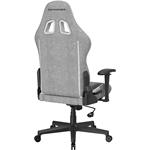 DXRacer Prince, šedo-bílá, látková