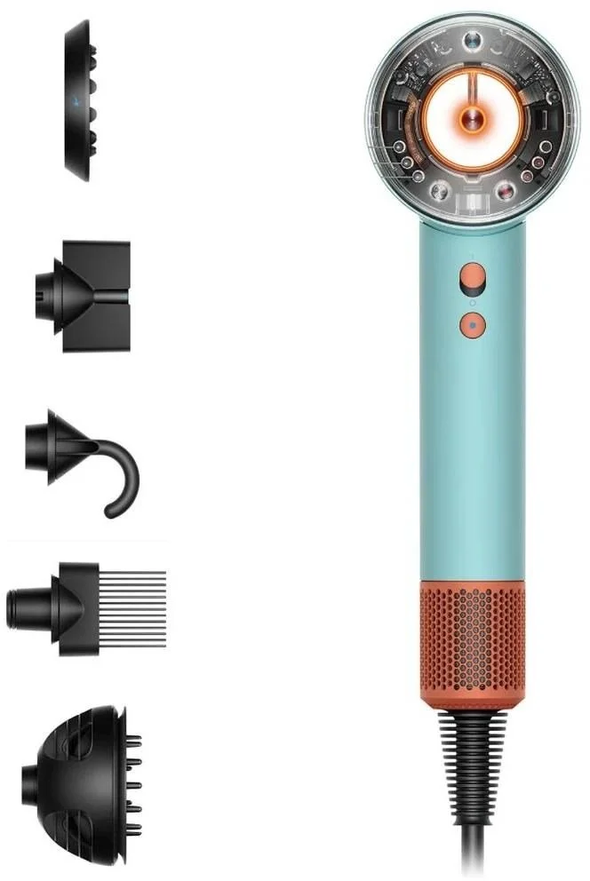 Dyson Supersonic Nural HD16, platina/topaz