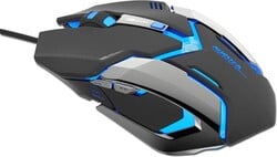 E-blue Auroza Gaming Myš drátová, černá, 4000DPI