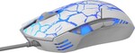 E-blue Cobra Myš drátová, bílo-modrá, 2500DPI, e-box
