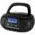ECG CDR 500 Přenosné rádio s CD Black