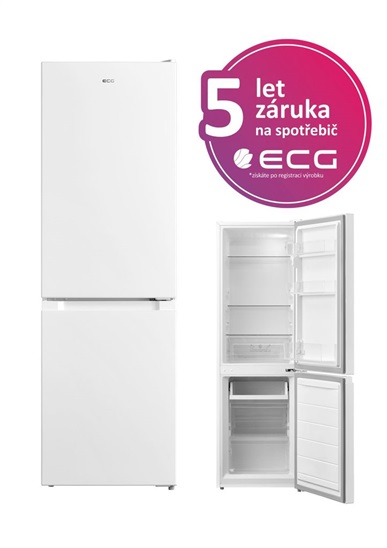 ECG ERB 21530 WE chladnička s mrazničkou, 115/59 l