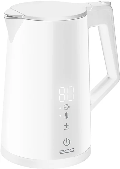 ECG RK 1893 Digitouch White kanvica 1,7 l, biela