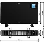 ECG TK 2080 DR Black