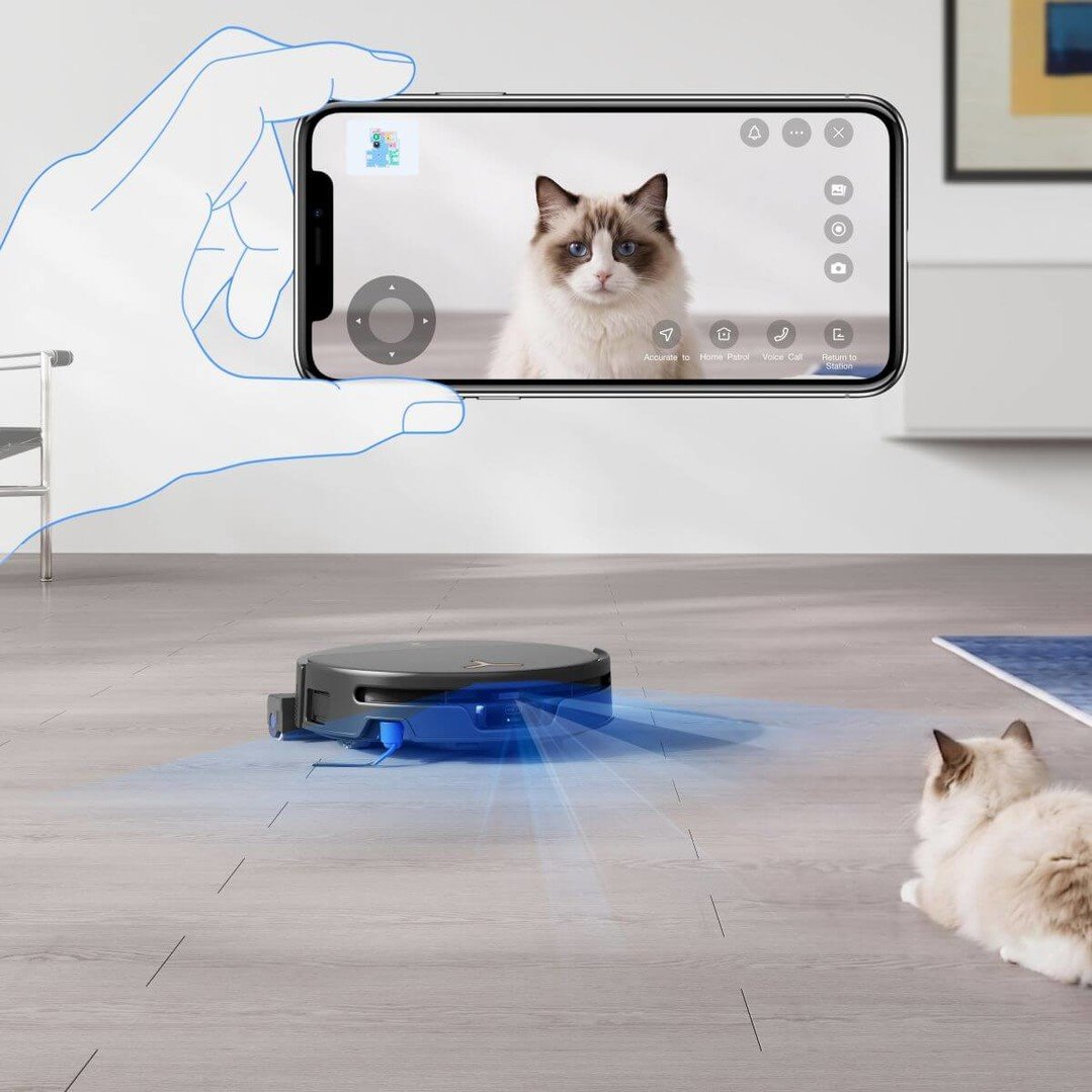 Ecovacs DEEBOT T90S Pro Omni, čierna