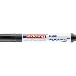 EDDING Popisovač na textil "4500", černá, 1-3mm, kuželový hrot