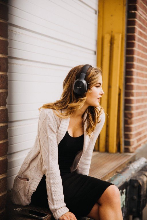 EDIFIER EARPHONE Overhead W800BT Plus čierny