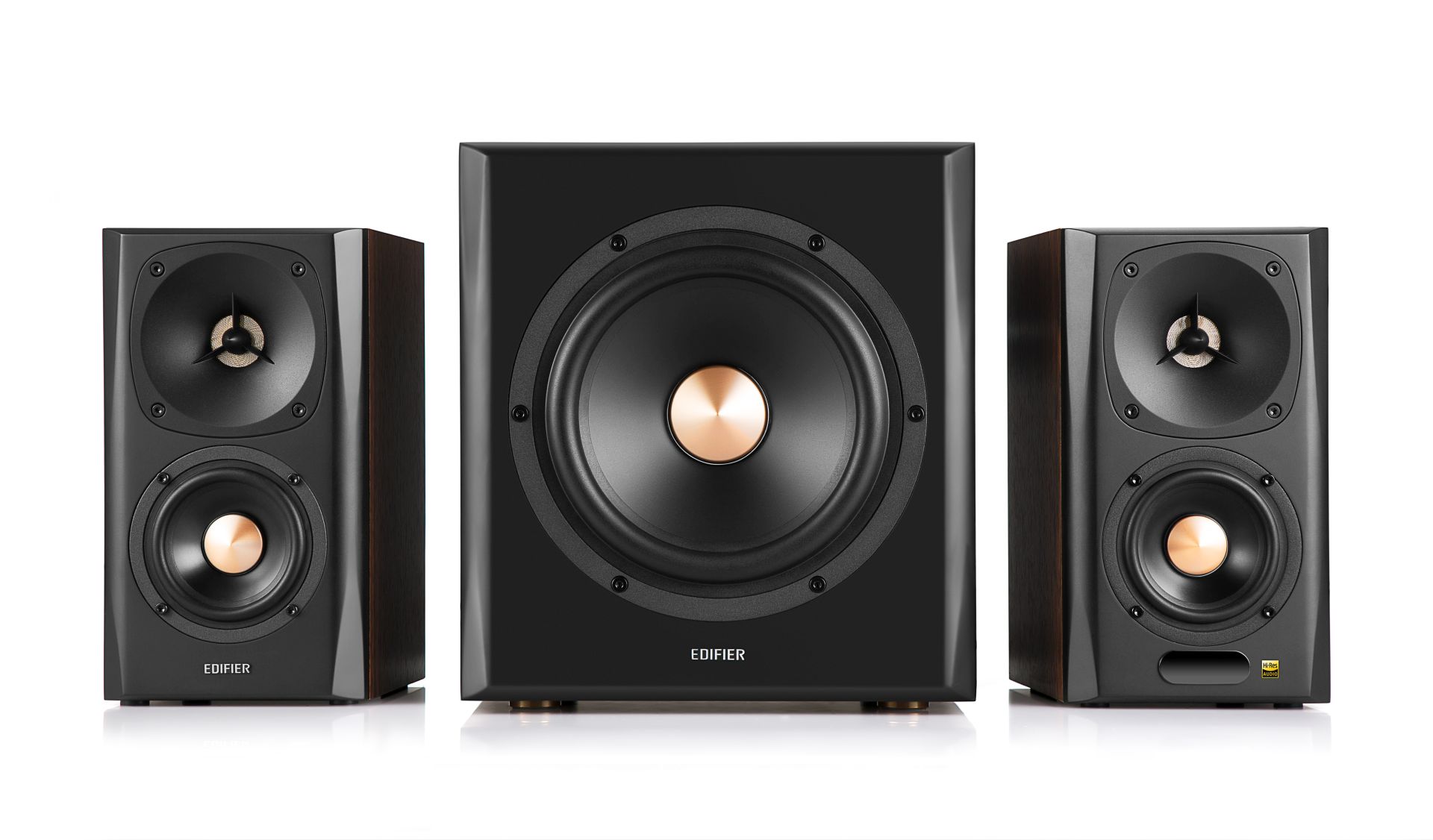 EDIFIER SPEAKERS S350DB brown