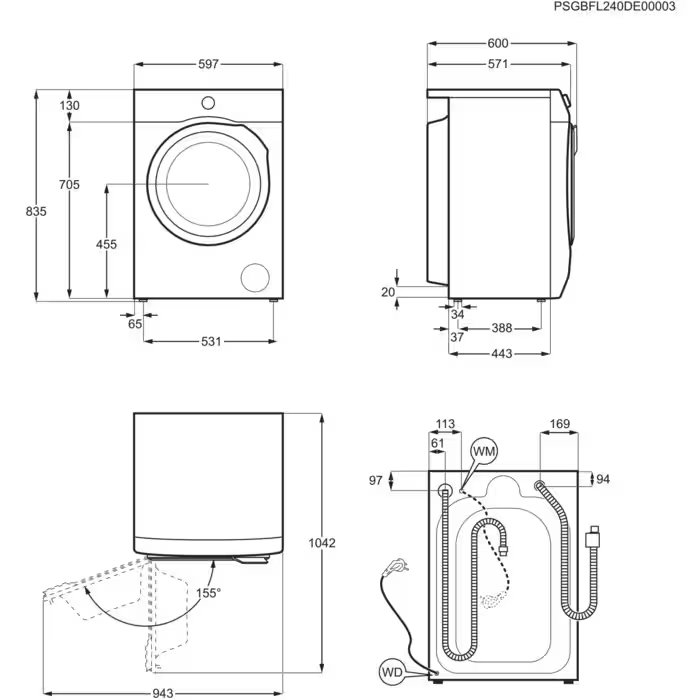 Electrolux EW7W2481C
