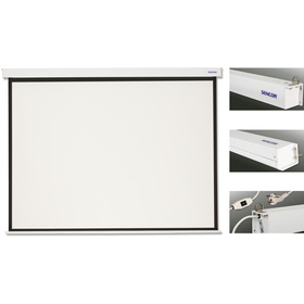 Elektrické projekčné plátno Sencor SES N305S, 305 x 305 cm