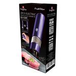 Elektrický mlynček na korenie a soľ BerlingerHaus Purple Metallic Line, 2 ks