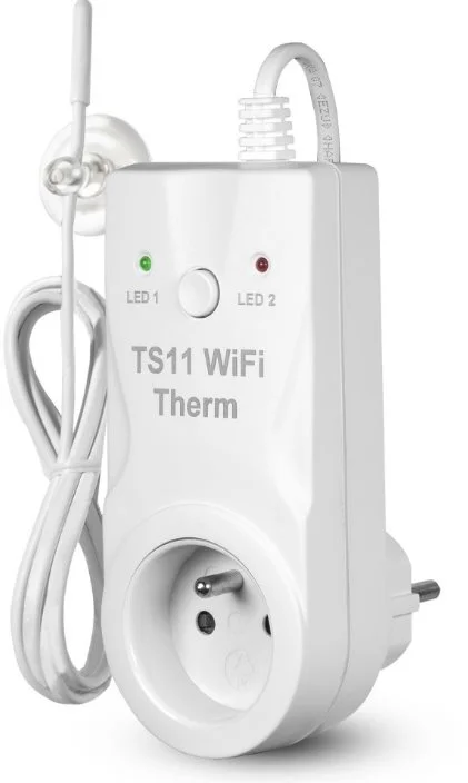 ELEKTROBOCK WiFi teplotní zásuvka TS11 WiFi Therm