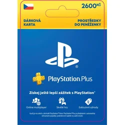 Elektronická peňaženka PlayStation Store CZ - kredit 2600 Kč