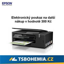 Elektronický poukaz v hodnotě 300 Kč na nákup v TSBOHEMIA.CZ